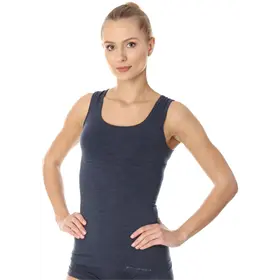 Koszulka damska bez rękawów BRUBECK COMFORT WOOL