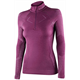 Podkoszulek damski z długim rękawem BRUBECK Extreme Merino Zip