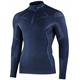 Podkoszulek męski z długim rękawem BRUBECK Extreme Merino Zip