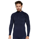 Podkoszulek męski z długim rękawem BRUBECK Extreme Merino Zip