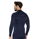 Podkoszulek męski z długim rękawem BRUBECK Extreme Merino Zip
