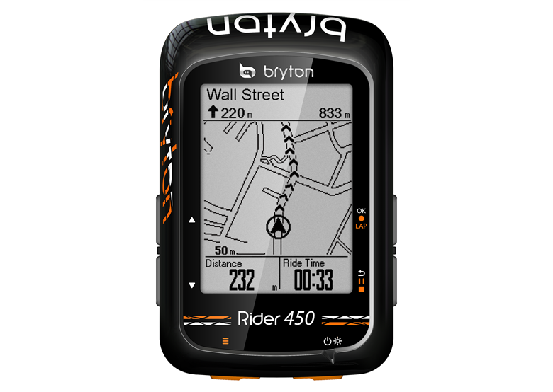 Nawigacja rowerowa BRYTON Rider 450T