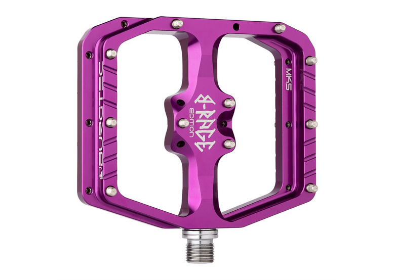 Pedały rowerowe BURGTEC Penthouse Flat MK5 B-Rage Edition