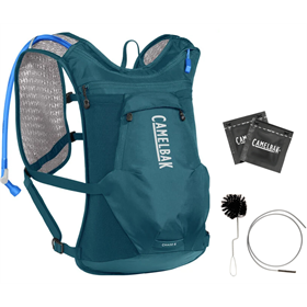 Plecak z bukłakiem CAMELBAK Chase 8 Vest + Tabletki czyszczące CAMELBAK Cleaning Tablets + Szczotki CAMELBAK Cleaning Brush Kit