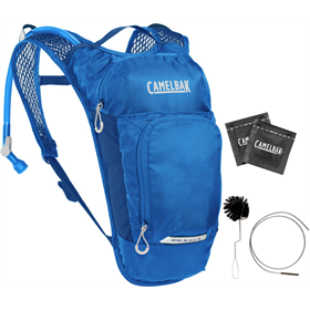 Plecak z bukłakiem CAMELBAK Mini M.U.L.E. + Tabletki czyszczące CAMELBAK Cleaning Tablets + Szczotki CAMELBAK Cleaning Brush Kit