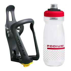 Bidon CAMELBAK Podium + Koszyk na bidon TOPEAK Modula Cage EX