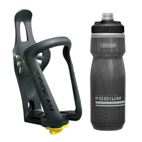 Bidon CAMELBAK Podium Chill + Koszyk na bidon TOPEAK Modula Cage EX