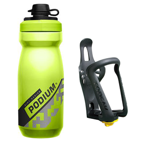 Bidon CAMELBAK Podium Dirt Series + Koszyk na bidon TOPEAK Modula Cage EX