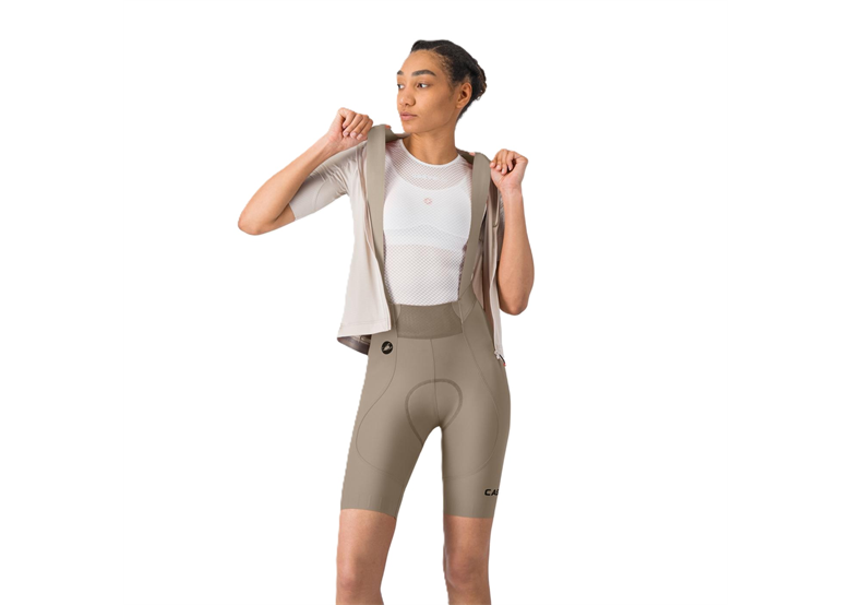 Spodenki rowerowe damskie z wkładką CASTELLI Espresso 2 W DT