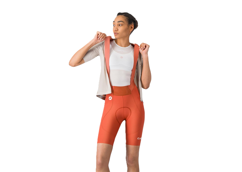 Spodenki rowerowe damskie z wkładką CASTELLI Espresso 2 W DT