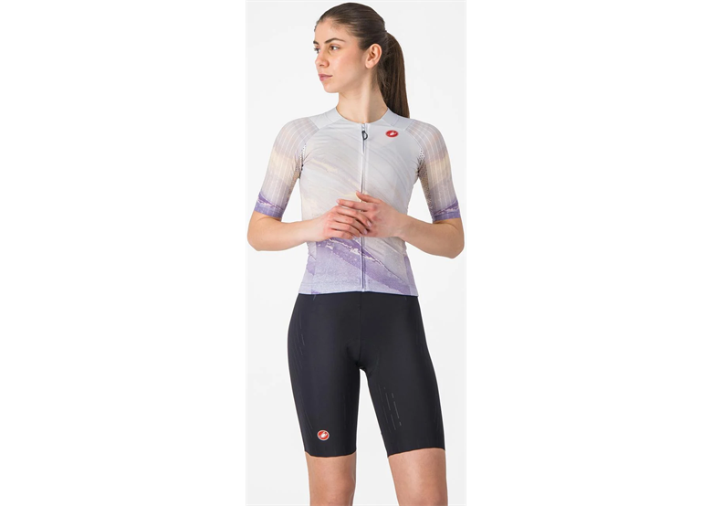 Spodenki rowerowe damskie z wkładką CASTELLI Free Aero Race S W