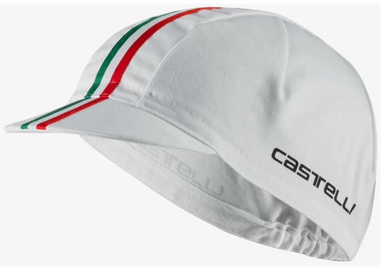 Czapka kolarska z daszkiem CASTELLI Italia