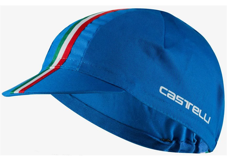 Czapka kolarska z daszkiem CASTELLI Italia