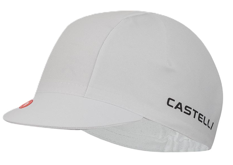 Czapka kolarska z daszkiem CASTELLI Logo