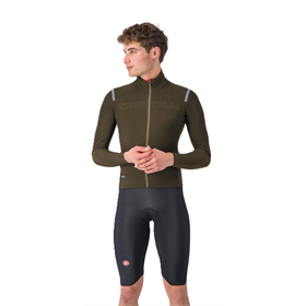 Spodenki rowerowe z wkładką CASTELLI Omloop Thermal