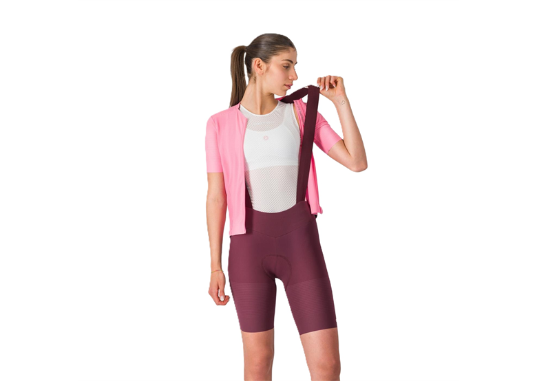 Spodenki rowerowe damskie z wkładką CASTELLI Premio Evo W DT