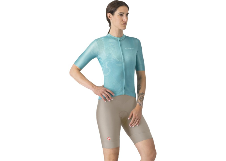 Spodenki rowerowe damskie z wkładką CASTELLI Prima 2 DT