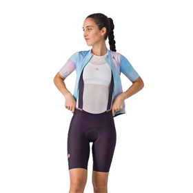 Spodenki rowerowe damskie z wkładką CASTELLI Prima 2 DT