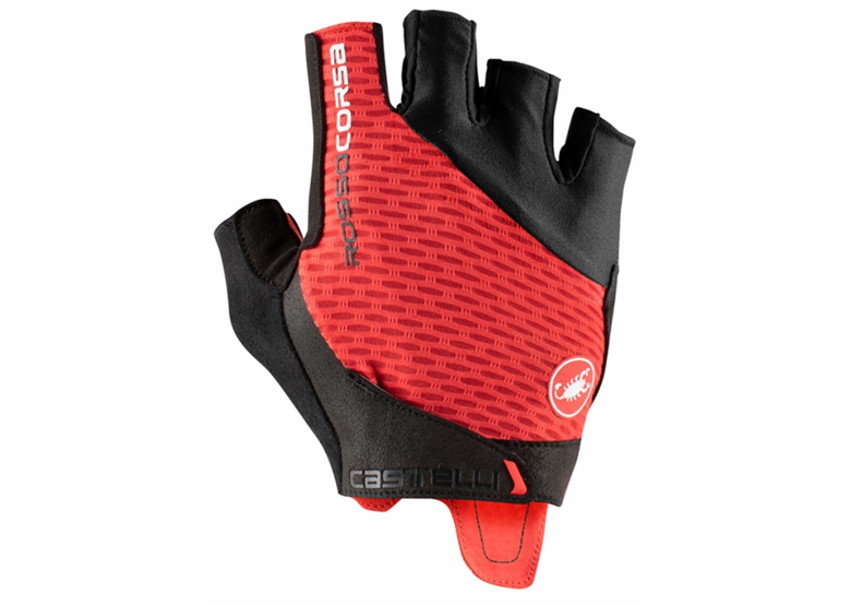 Rękawiczki krótkie CASTELLI Rosso Corsa Pro V