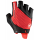 Rękawiczki krótkie CASTELLI Rosso Corsa Pro V