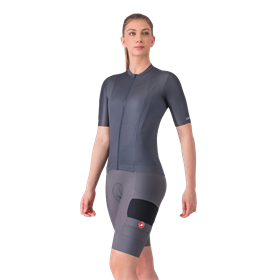 Spodenki rowerowe damskie z wkładką CASTELLI Unlimited Cargo W