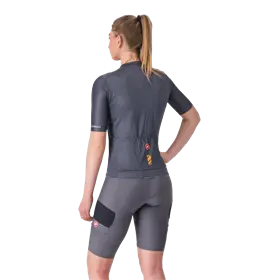 Spodenki rowerowe damskie z wkładką CASTELLI Unlimited Cargo W