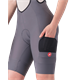 Spodenki rowerowe damskie z wkładką CASTELLI Unlimited Cargo W