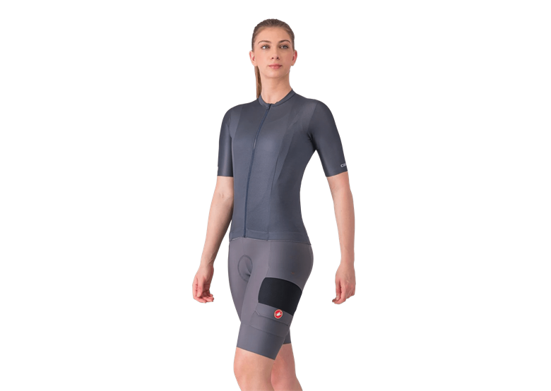 Spodenki rowerowe damskie z wkładką CASTELLI Unlimited Cargo W