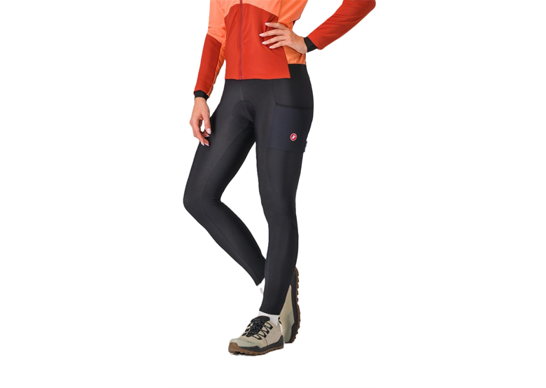 Spodnie rowerowe damskie z wkładką CASTELLI Unlimited W DT