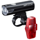 Zestaw lampek rowerowych CATEYE AMPP 400S HL-EL084SRC / TL-LD800B VIZ100