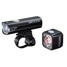 Zestaw lampek rowerowych CATEYE AMPP 400S / NANO60