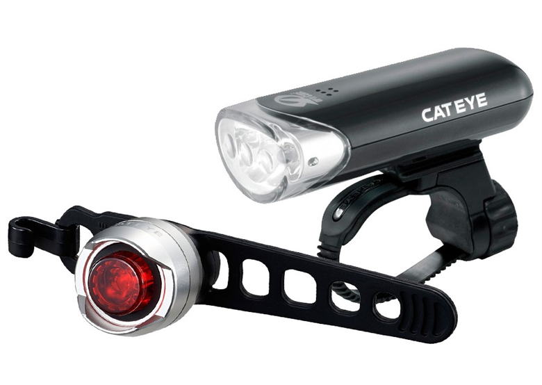 Zestaw lampek rowerowych CATEYE HL-EL135N / SL-LD160-R