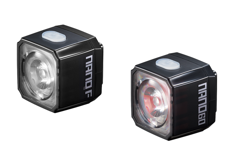 Zestaw lampek rowerowych CATEYE  NANO F / NANO60