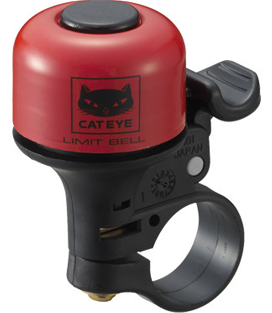 Sonnette De Vélo CATEYE Pb-800 - Mini, En Aluminium, Fixation Universelle Jusqu'à 24 Mm