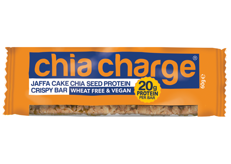 Baton białkowy CHIA CHARGE Protein Crispy Bar Vegan