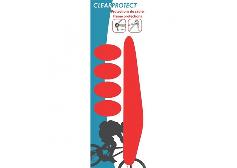 Naklejki ochronne na rower CLEARPROTECT 