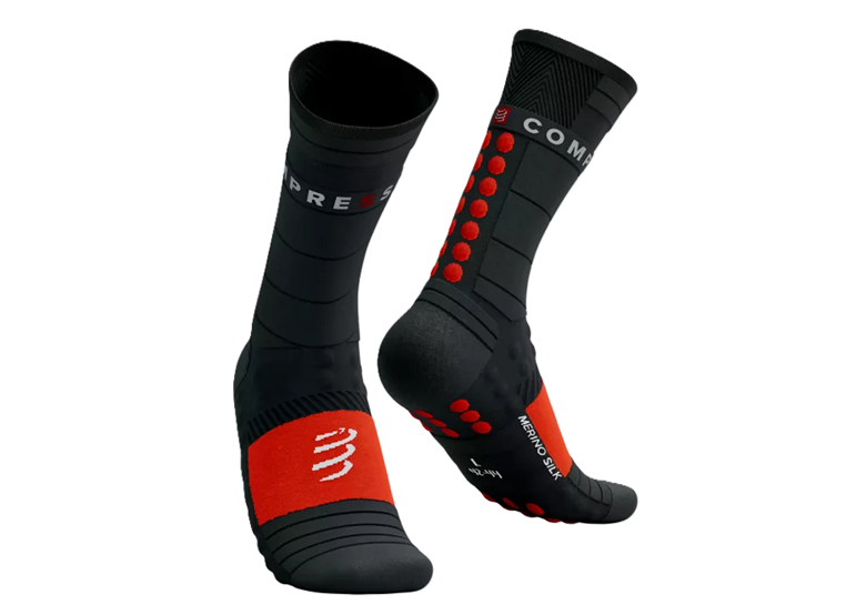 Skarpetki kompresyjne COMPRESSPORT Pro Racing Socks Winter Run High