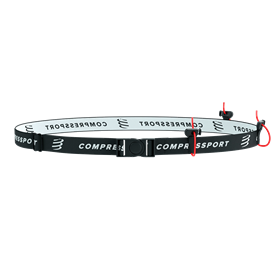 Pasek na numer startowy COMPRESSPORT Race Belt