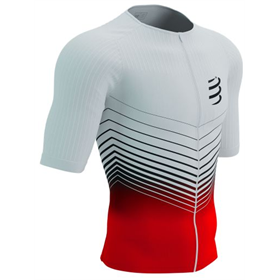 Koszulka rowerowa COMPRESSPORT Tri Postural SS Top 