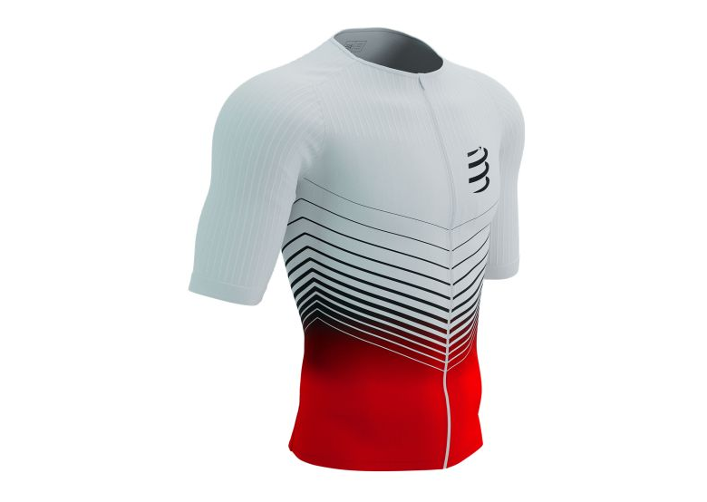 Koszulka rowerowa COMPRESSPORT Tri Postural SS Top 