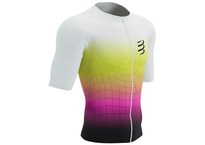 Koszulka rowerowa COMPRESSPORT Tri Postural SS Top 