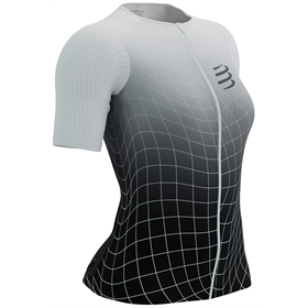 Koszulka rowerowa damska COMPRESSPORT Tri Postural SS Top W