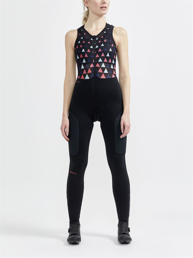 Spodnie rowerowe damskie z wkładką CRAFT Adv Bike Subz Bib Tights Wms