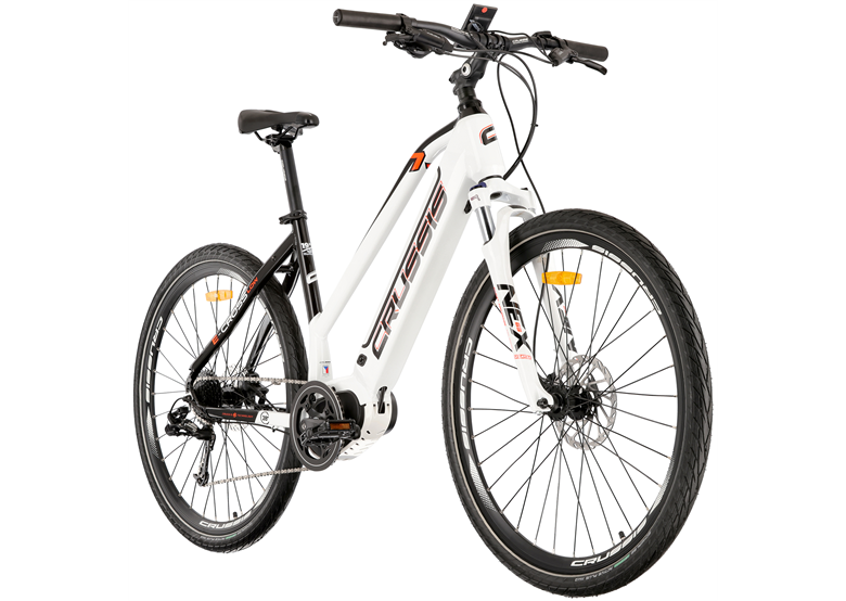 Rower elektryczny damski CRUSSIS e-Cross low 7.8-M