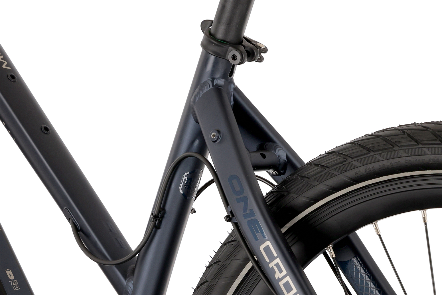 Rower elektryczny damski CRUSSIS ONECross low 9.8M CentrumRowerowe.pl