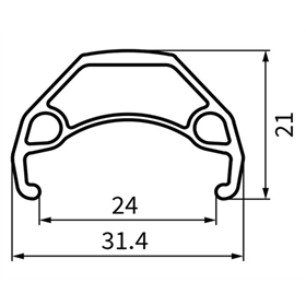 Obręcz DARTMOOR Raider v.2