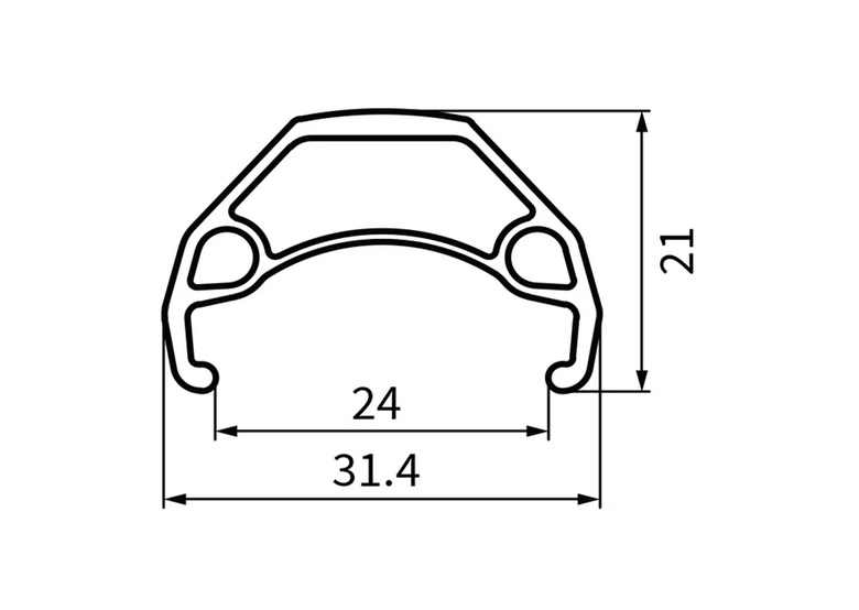 Obręcz DARTMOOR Raider v.2