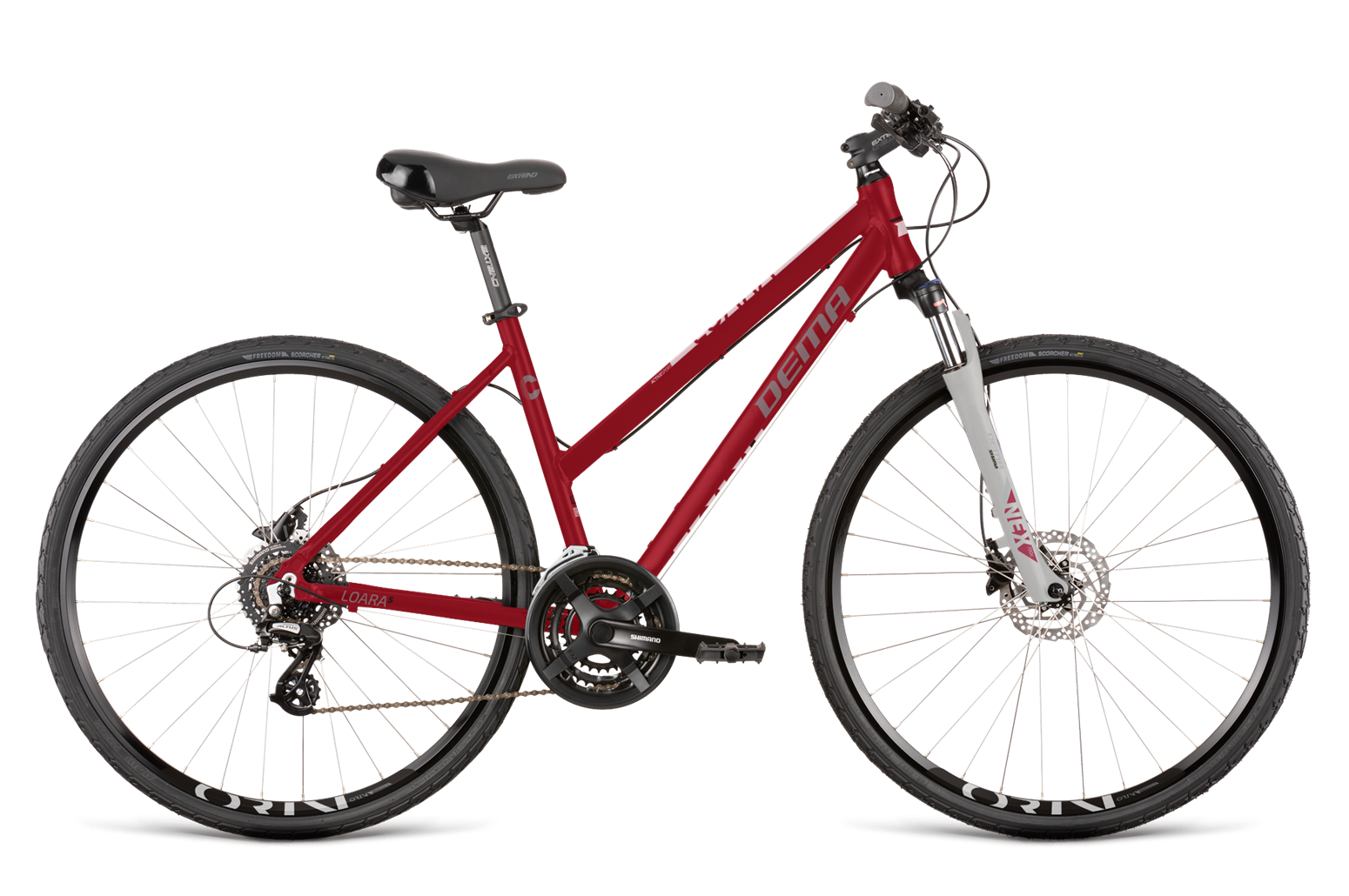 Rower crossowy damski DEMA Loara 5.0 CentrumRowerowe.pl