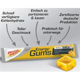 Gumy energetyczne DEXTRO ENERGY Energy Gum