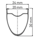 Komplet kół z oponami DT SWISS A 1800 Spline WTS